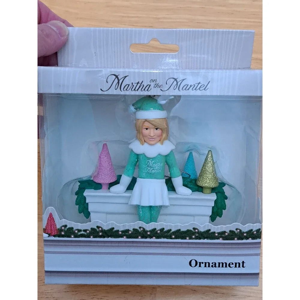 Martha Stewart Martha on the Mantle A Holiday Tradition Ornament NEW IN BOX 2025
